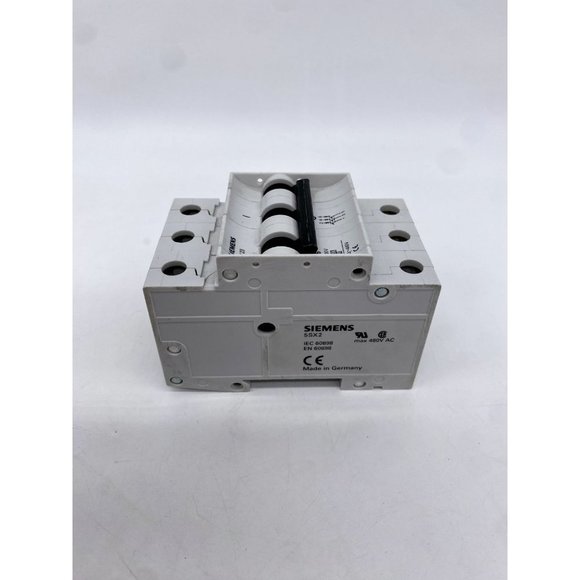 Siemens Circuit Breaker 5SX23 D20 20 Amp 3-Pole KONECRANES #52524548 200V NEW - Picture 6 of 7
